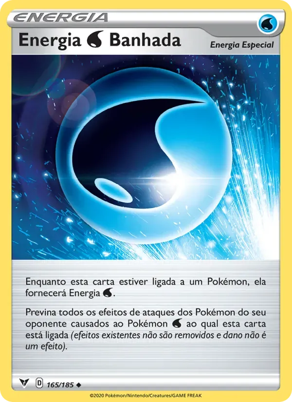 Energia de Água Banhada 165/185 Voltagem Vívida