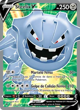 Steelix V 176 Voltagem Vívida