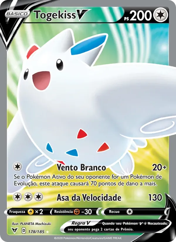 Togekiss V 178/185 Voltagem Vívida