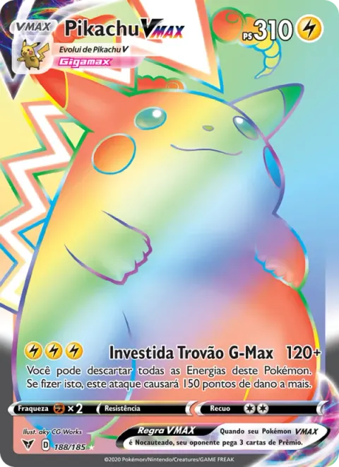Pikachu VMAX 188/185