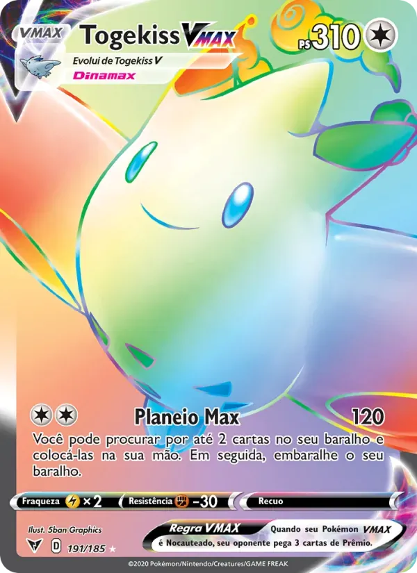 Togekiss VMAX 191/185 Voltagem Vívida