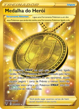 Medalha do Herói 201 Voltagem Vívida