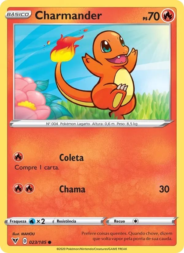 Charmander 23/185 Voltagem Vívida