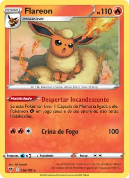 Flareon 26 Voltagem Vívida