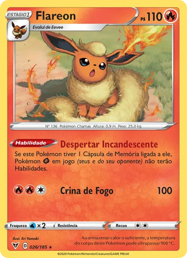 Flareon 26/185 Voltagem Vívida