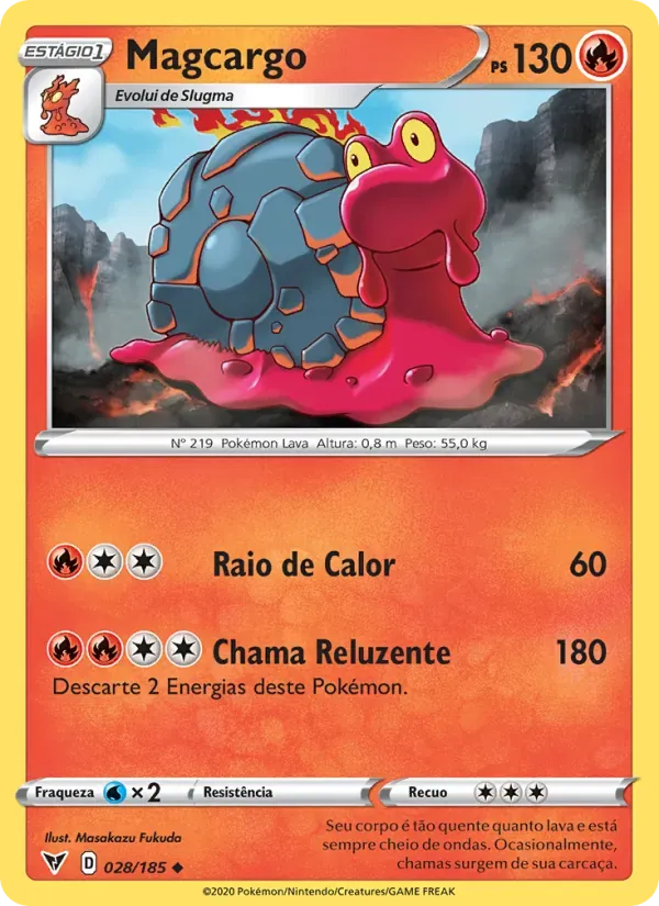 Magcargo 28/185 Voltagem Vívida