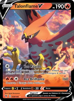Talonflame V 29 Voltagem Vívida