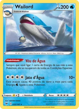 Wailord 32 Voltagem Vívida