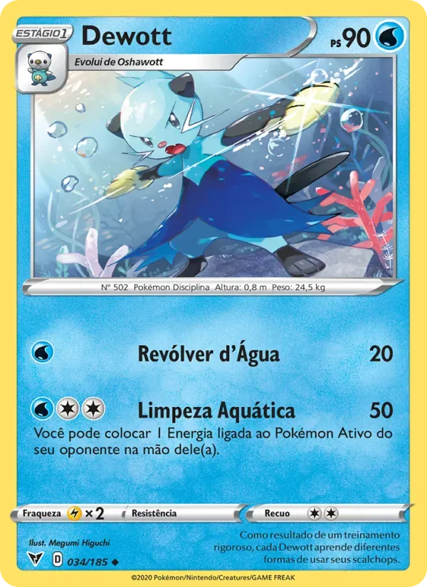 Dewott 34/185 Voltagem Vívida