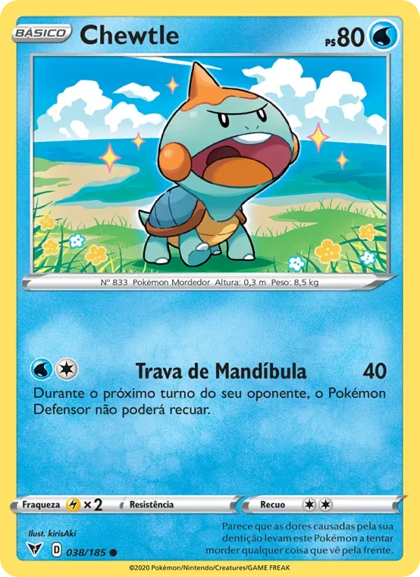 Chewtle 38/185 Voltagem Vívida
