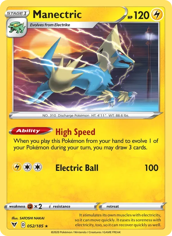 Manectric 52/185 Voltagem Vívida