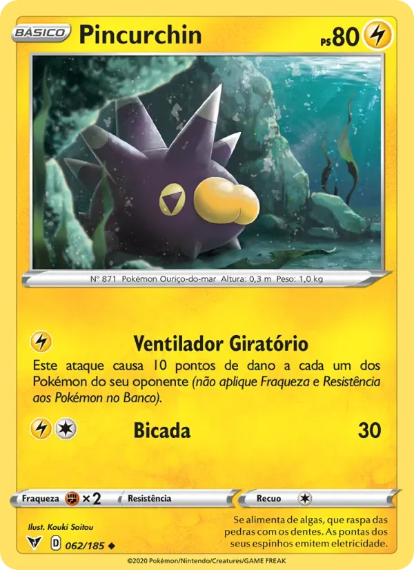 Pincurchin 62/185 Voltagem Vívida