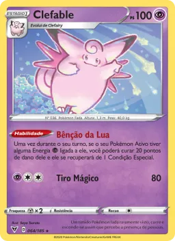 Clefable 64 Voltagem Vívida