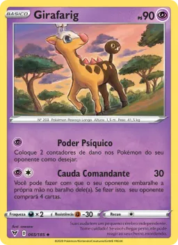 Girafarig 65 Voltagem Vívida
