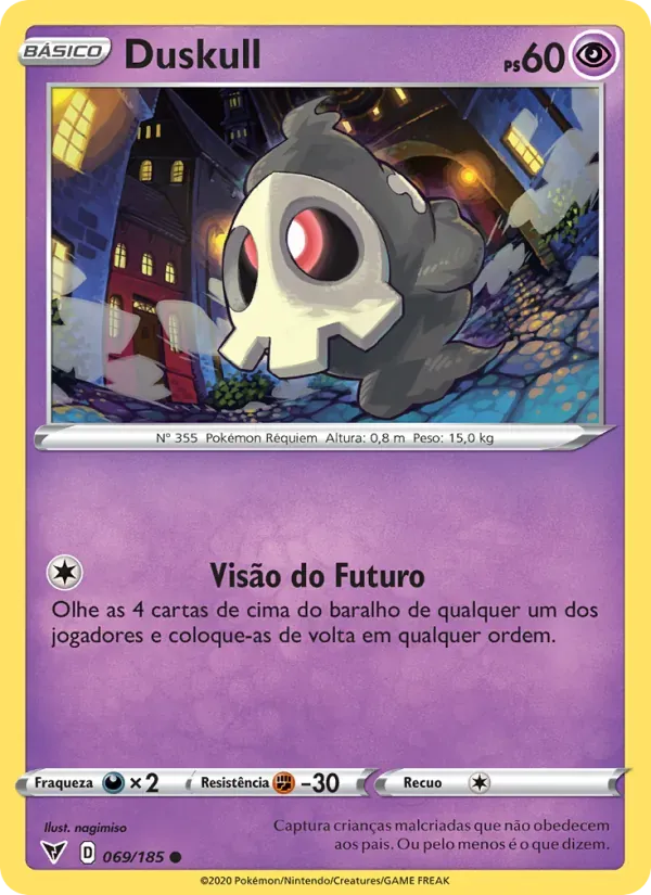 Duskull 69/185 Voltagem Vívida