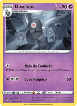 Dusclops 70 Voltagem Vívida