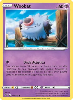 Woobat 73 Voltagem Vívida