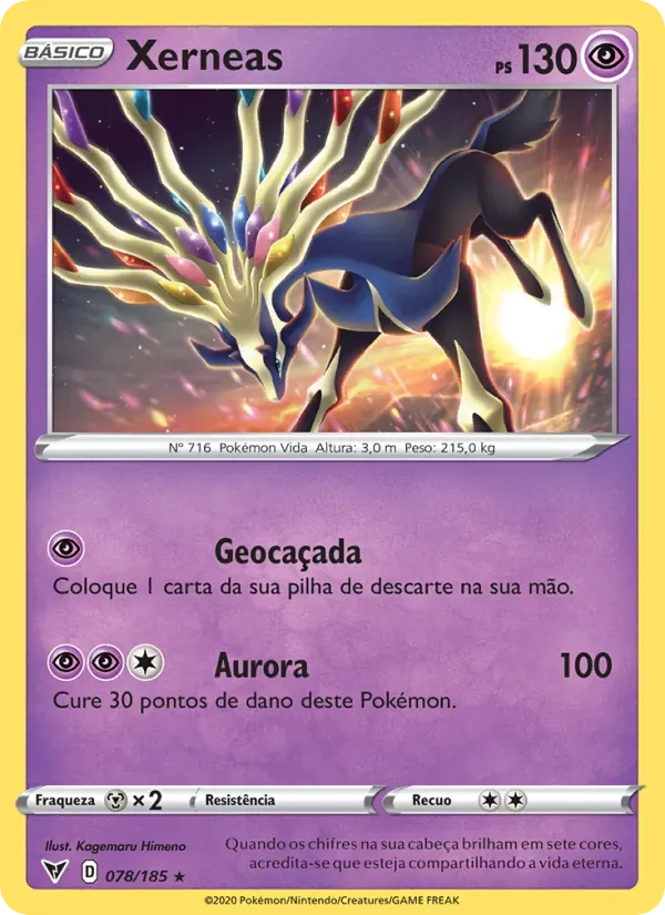 Xerneas 78/185 Voltagem Vívida