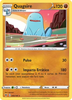 Quagsire 84 Voltagem Vívida