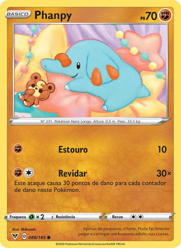 Phanpy 86/185 Voltagem Vívida