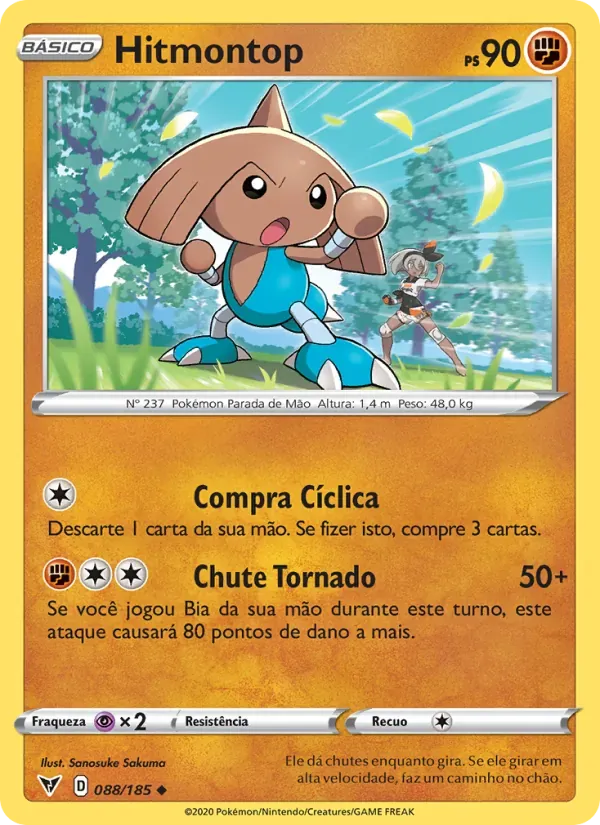 Hitmontop 88/185 Voltagem Vívida
