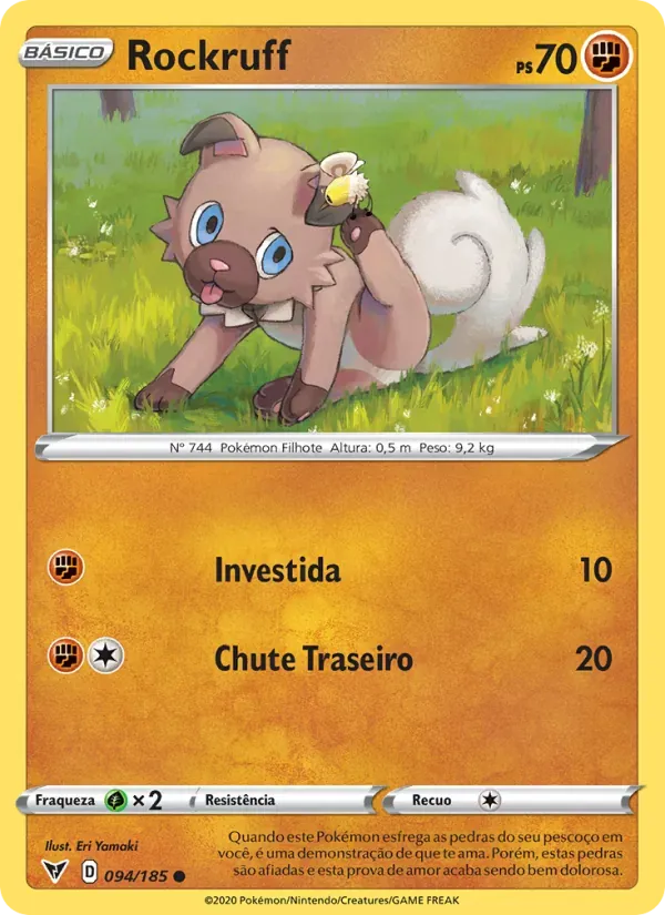 Rockruff 94/185 Voltagem Vívida