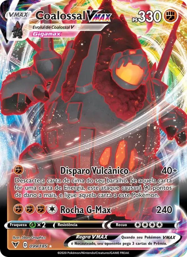 Coalossal VMAX 99/185 Voltagem Vívida