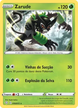 Zarude 16 Destinos Brilhantes 