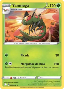 Yanmega 2 Destinos Brilhantes