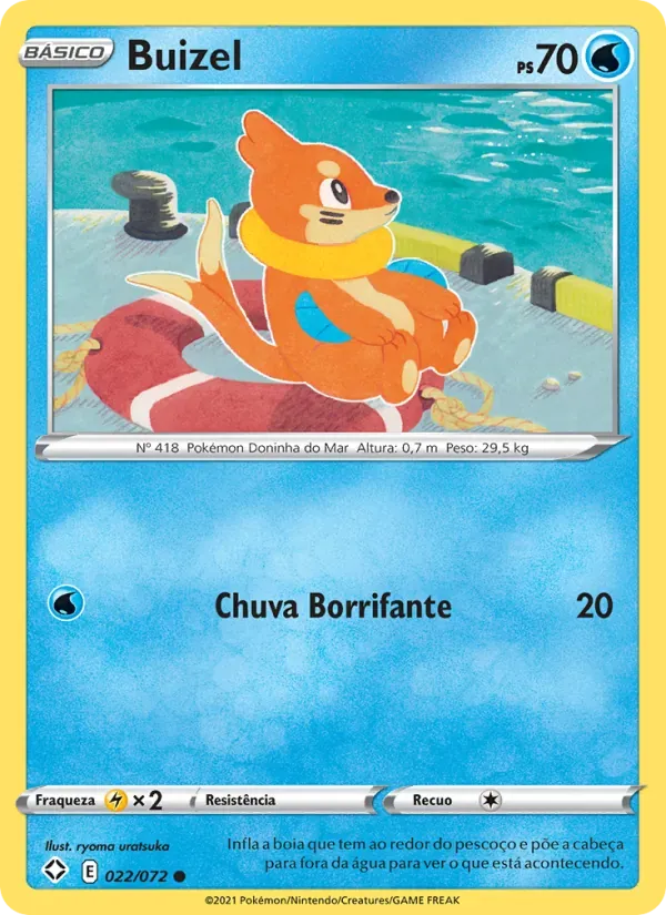 Buizel 22/72 Destinos Brilhantes 
