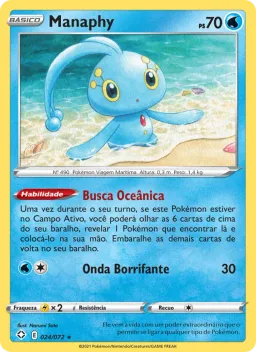 Manaphy 24 Destinos Brilhantes 