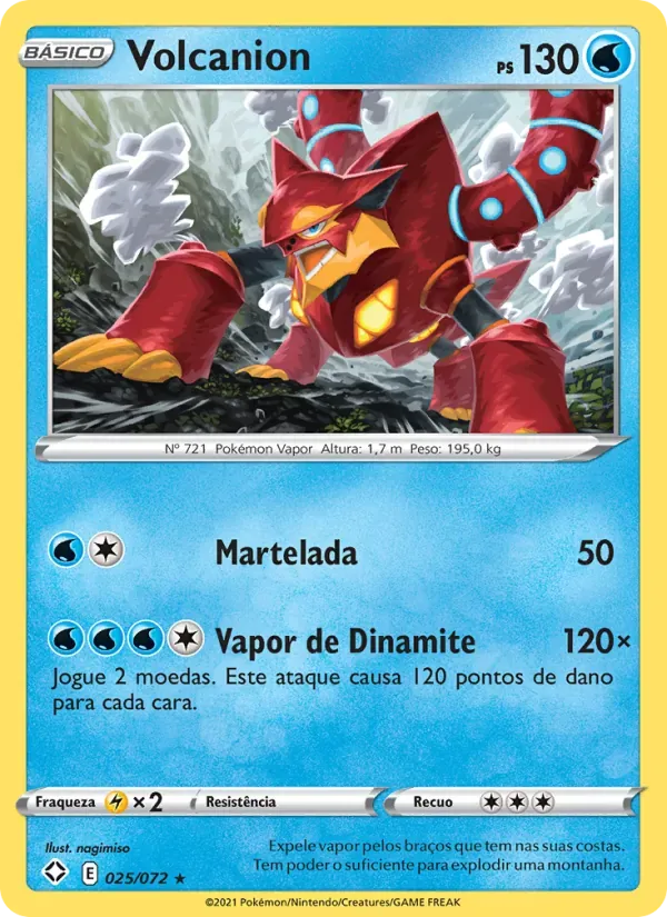 Volcanion 25/72 Destinos Brilhantes