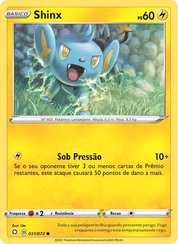 Shinx 31/72 Destinos Brilhantes