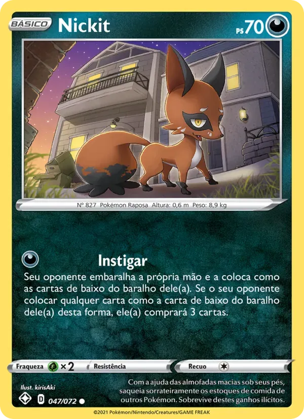 Nickit 47/72 Destinos Brilhantes 