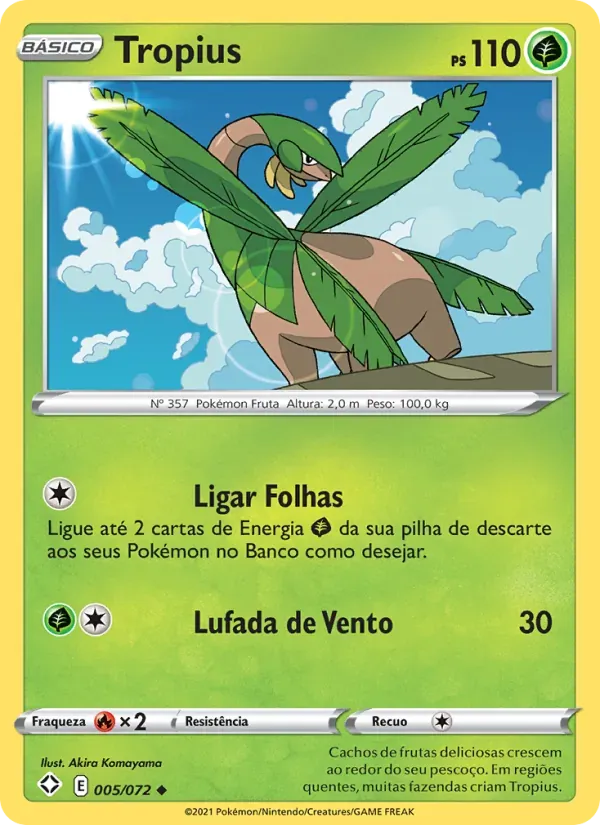 Tropius 5/72 Destinos Brilhantes