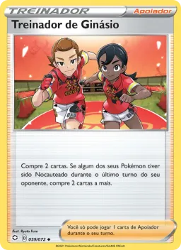 Treinador de Ginásio 59 Destinos Brilhantes