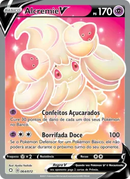 Alcremie V 64 Destinos Brilhantes 
