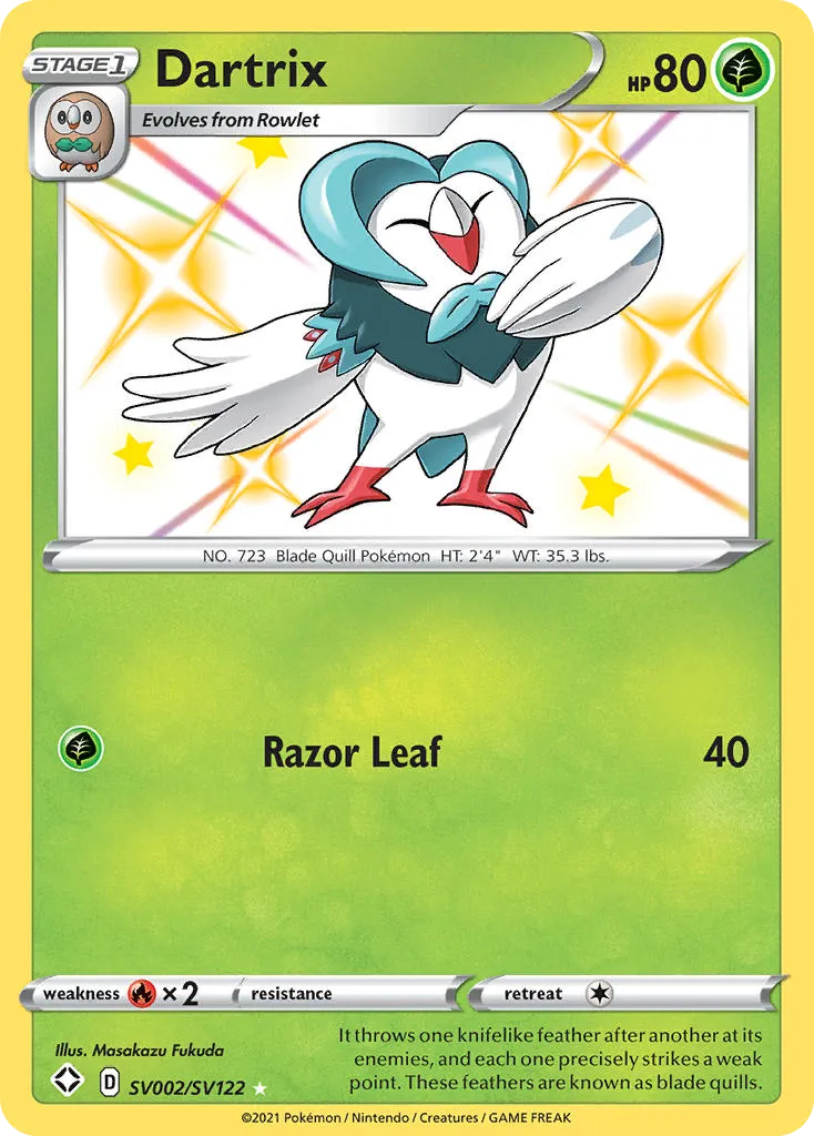 Dartrix SV002/122 Destinos Brilhantes Cofre Brilhante