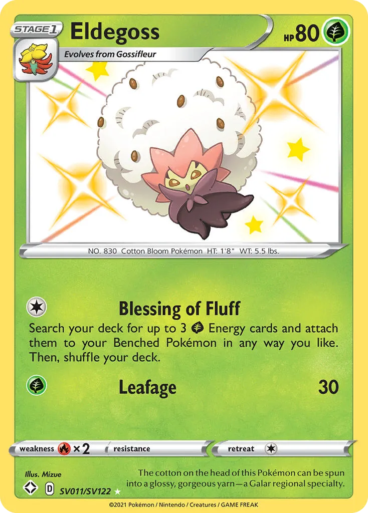 Eldegoss SV011/122 Destinos Brilhantes Cofre Brilhante