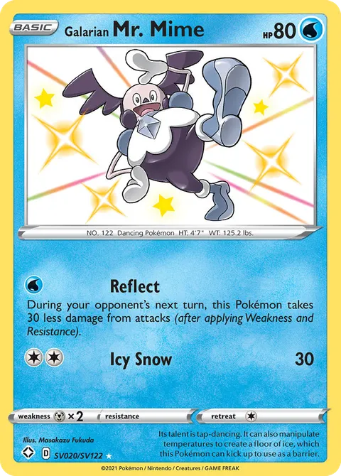 Mr. Mime de Galar SV020/122