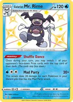 Mr. Rime de Galar SV021 Destinos Brilhantes Cofre Brilhante
