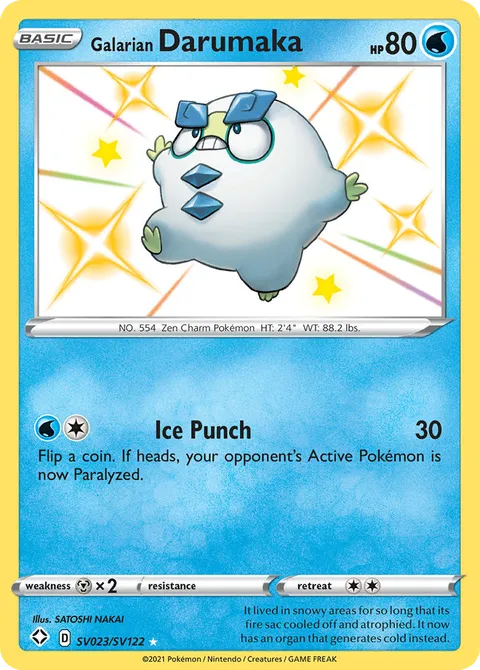 Darumaka de Galar SV023/122