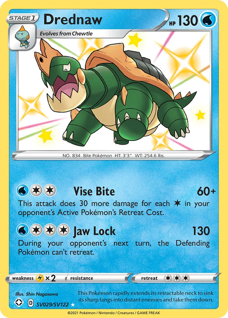 Drednaw SV029/122 Destinos Brilhantes Cofre Brilhante