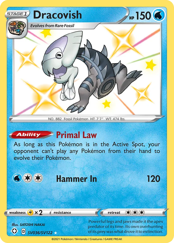Dracovish SV036/122 Destinos Brilhantes Cofre Brilhante