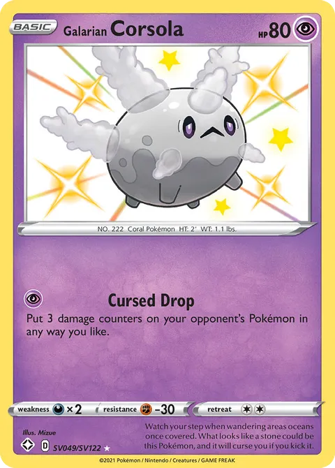 Corsola de Galar SV049/122