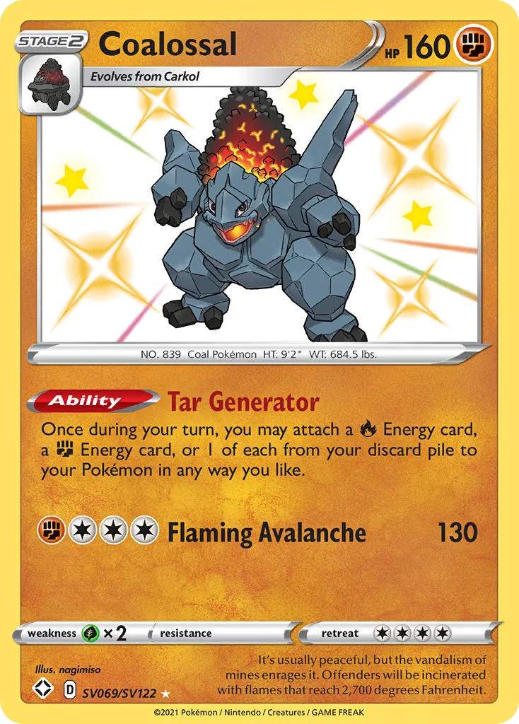 Coalossal SV069/122 Destinos Brilhantes Cofre Brilhante