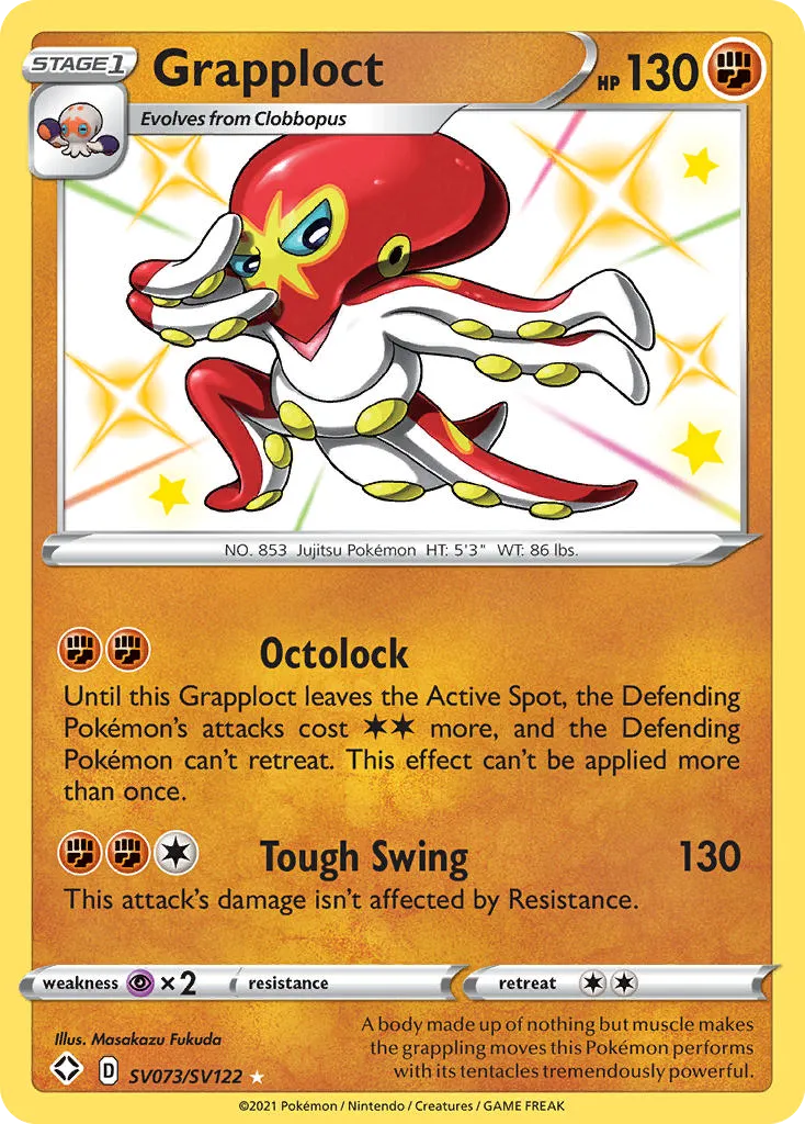 Grapploct SV073/122 Destinos Brilhantes Cofre Brilhante