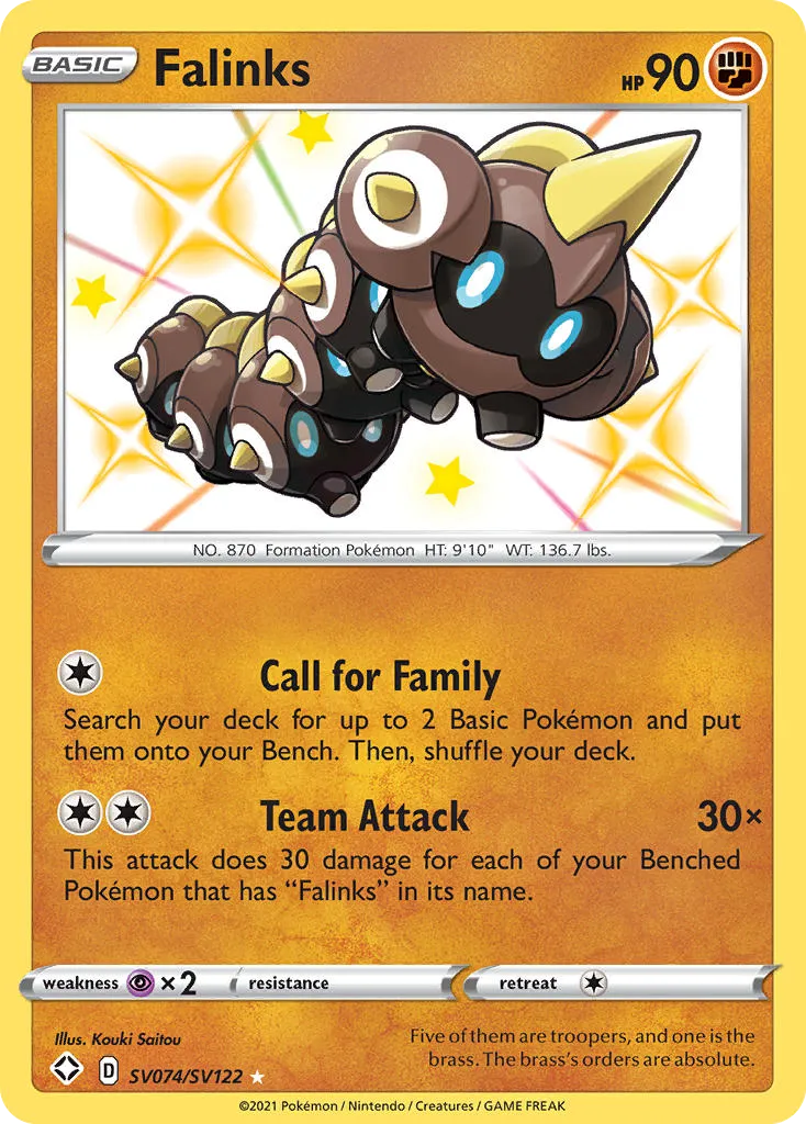 Falinks SV074/122 Destinos Brilhantes Cofre Brilhante