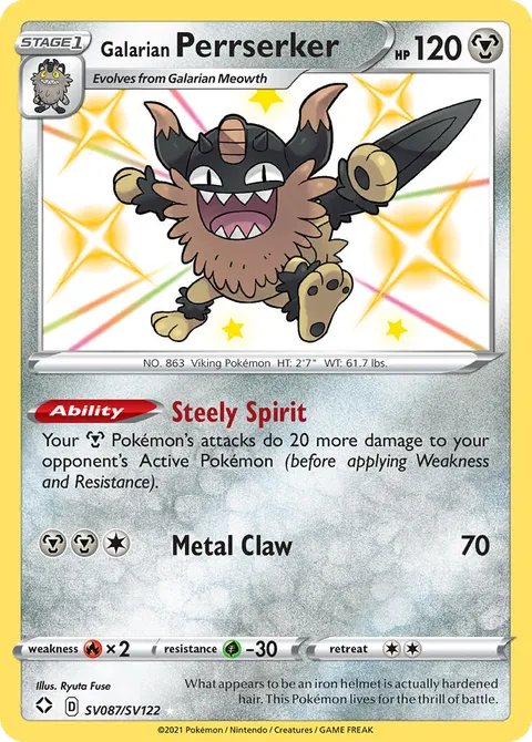 Perrserker de Galar SV087/122
