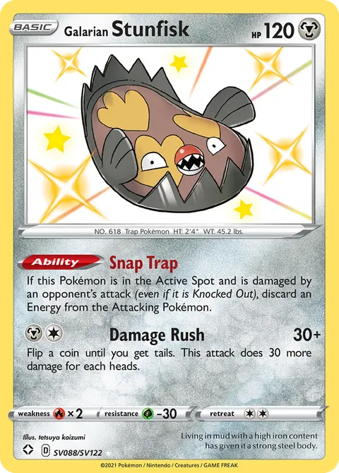 Stunfisk de Galar SV088/122